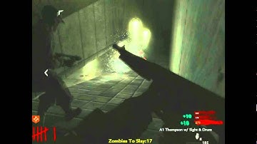 CoD WaW: Custom zombie map Quizz w/ Kyle part 1
