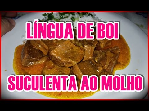 Vídeo: Língua De Boi Com Molho