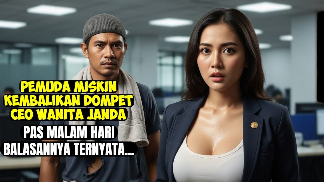 PEMUDA MISKIN KEMBALIKAN DOMPET CEO WANITA JANDA YANG KESEPIAN, PAS MALAM LIHAT BALASANNYA...
