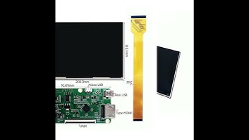 8 9 inch JDI 2K screen 1600x2560 HD LCD display plus driver board TFTMD089030