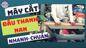 ✅Máy Cắt Đầu Nan Pallet - Nhanh - Gọn- Mượt/ Cơ Khí Hồng Nho/ 0334 496 696