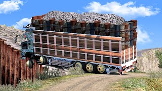 Extreme and dangerous cargo truck driving | Euro Truck Simulator 2