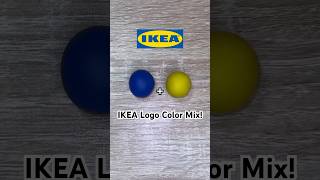 Guess What Color The Ikea Logo Makes? Asmr