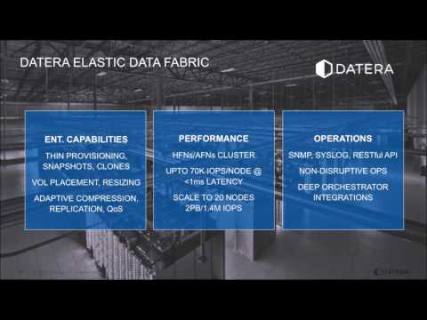 Accelerite and Datera: Cloud Orchestration and Provisioning Platform