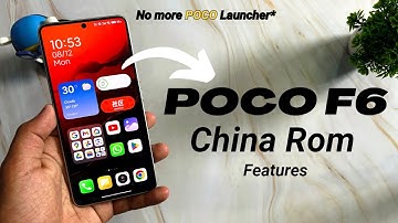 POCO F6 China rom review and features | No more POCO Launcher ✅ | Xiaomi HyperOS