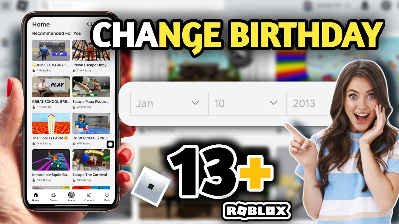 Roblox Age Change Under 13 Guide 