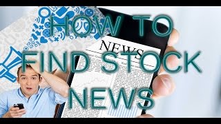 Day Trading/Options Trading Tutorial - How to find stock market news - TweetDeck Setup