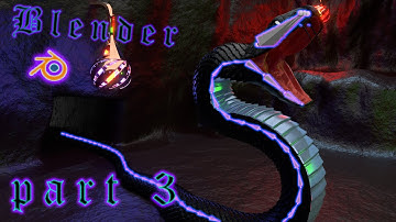How To Model Rig And Animate A Snake - Blender Tutorial Part 3