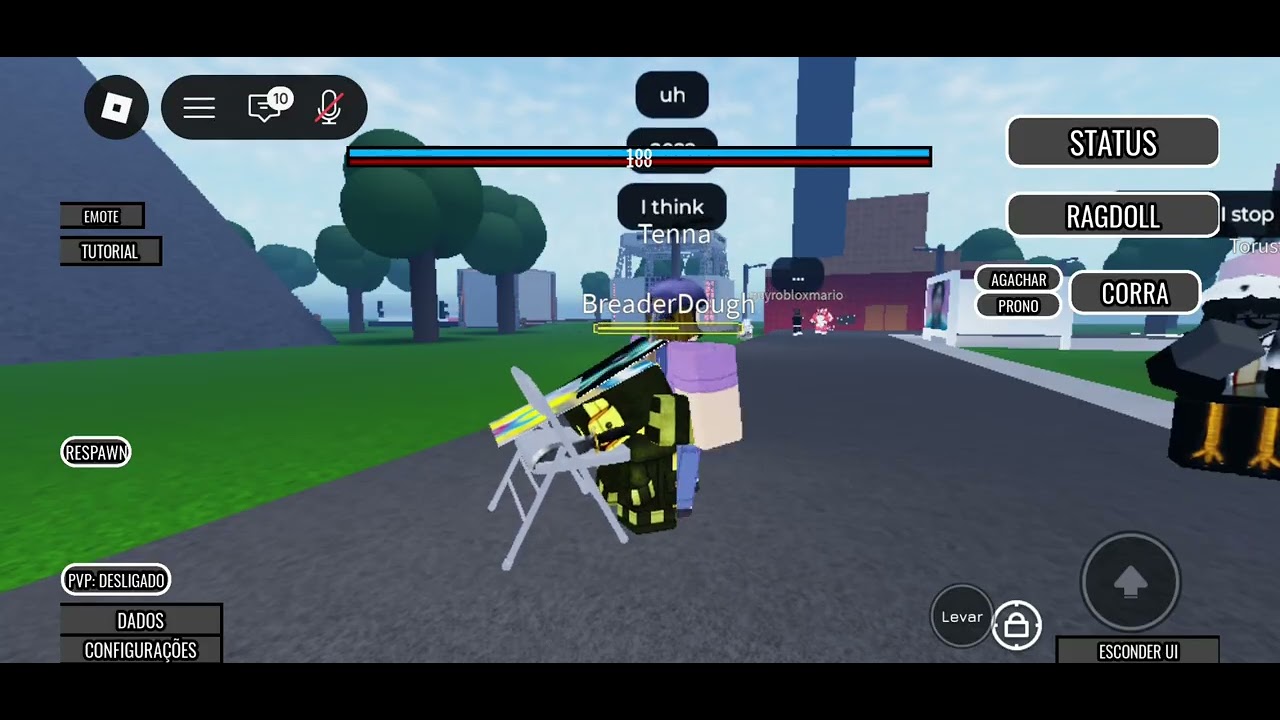 Outro vídeo de teste de euforia