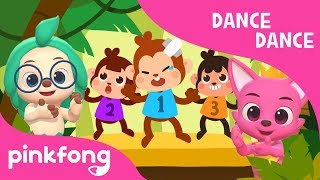 five little monkeys 3d nursery rhymes dance dance pinkfong songs for children