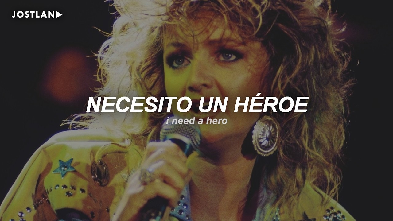 Bonnie Tyler - Holding Out For A Hero (Sub. Español + Lyrics)