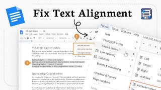 How to remove tab stops in google docs (Indent Reset)