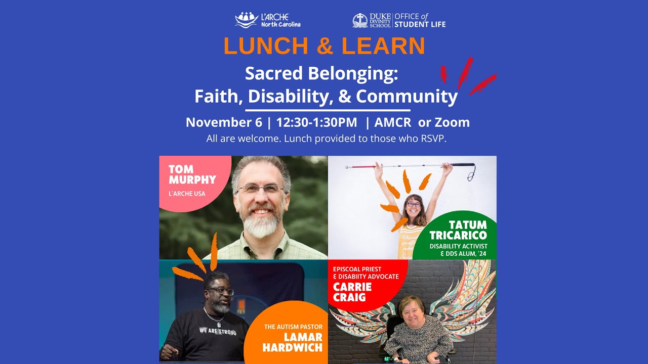 L'Arche DDS Lunch and Learn 2025