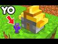 NOS HICIMOS DIMINUTOS PARA COMPLETAR RETOS EN MINECRAFT !