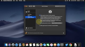 How To Enable or Create a Guest User Account On MacOS