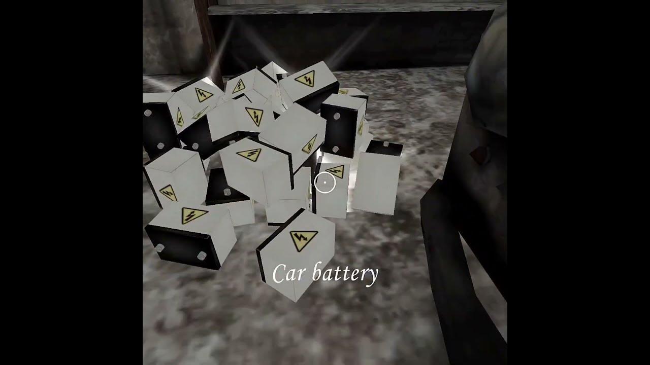 Unlimited Car battary Vs Car Escape #granny