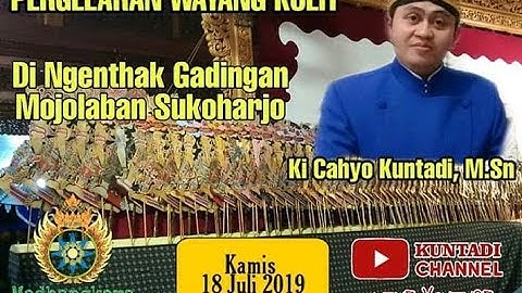 #WAYANG_KULIT Ki CAHYO KUNTADI "SANG WISANGGENI"