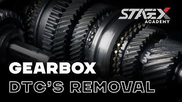 Transmission DTC removal || StageX Academy || EPISODE 5