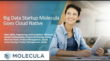 Big data startup Molecula goes Cloud native | Webinar by Molecula