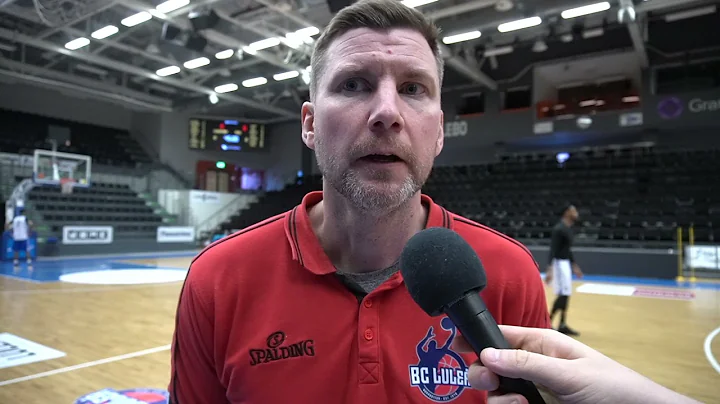 Peter qvist infr ssongens fjrde match mot Fryshuset Basket