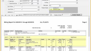 Running a Billing Report in ClearView