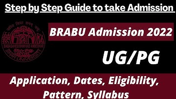 BRABU Admission 2022: Application (Soon), Dates, Eligibility, Pattern, Syllabus, Preparation Tips