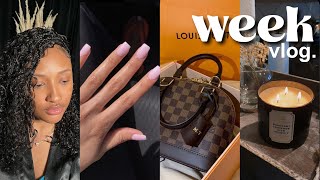 ULTIMATE SELFCARE/MAINTENANCE WEEK: LASHES + NEW LV BAG + BOOK SHOPPING + Q2 PLAN +REAL LIFE UPDATE