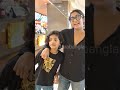 দিদির মেয়ে কে সঙ্গে নিয়ে ছবি দেখতে রাইমা।।