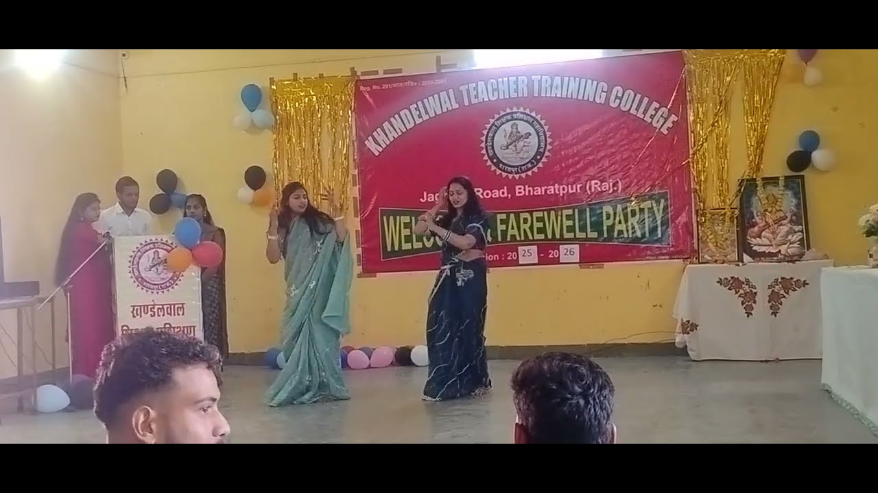 #khandelwal #college #bharatpur #viral #video 🥰💞✅✌️