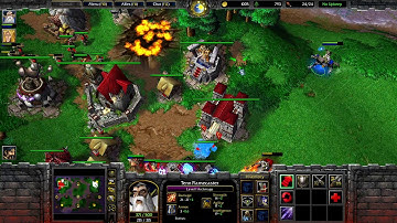 Warcraft 3 TFT 1.29 bnet HU vs HU | weird tactics