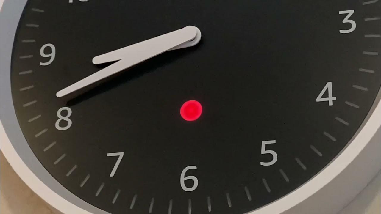 Alexa Wall Clock Low Battery YouTube