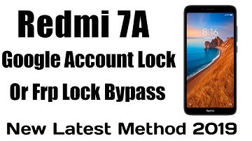 Redmi 7A frp Bypass New Method || Redmi 7a Google Account Remove