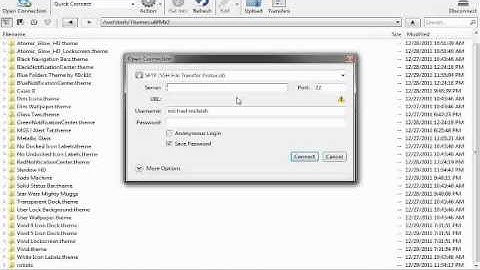 (Cyberduck) How To SSH / Transfer Files Between iPhone or iPod Touch and your Computer