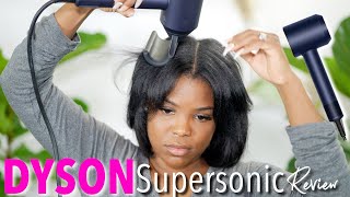 Dyson Supersonic Blow Dryer Review on Natural Hair | The Tessa Stewart