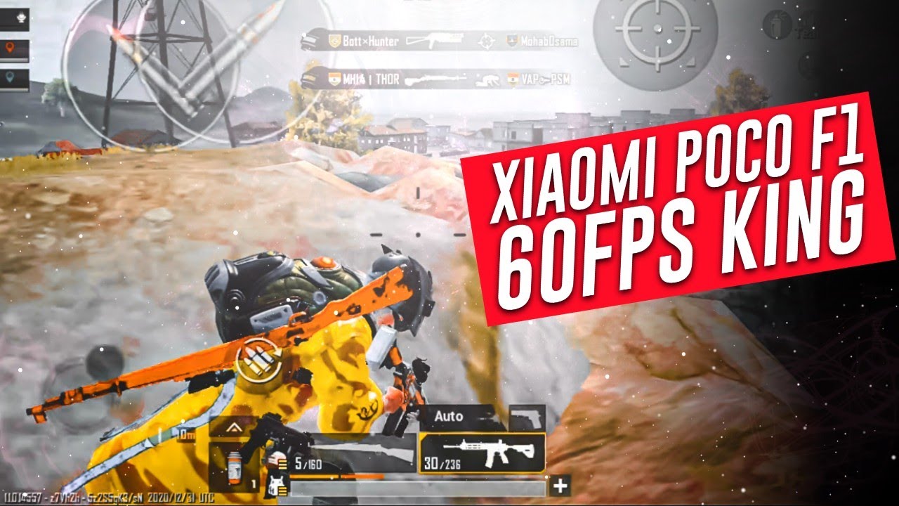 Xiaomi POCO F1 PUBG Gameplay After 4 Years 60 FPS Test | Fix Touch issues & FPS Drops #1