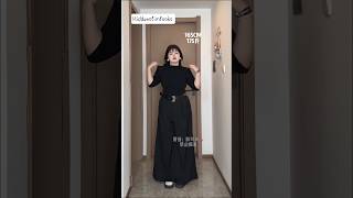 How to style the viral Korean chic set if you are 180 lbs #shorts #viral #plussize