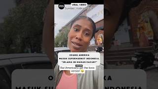 Download Lagu Orang Amerika Sadar Makan Racun Pas Masuk Supermarket Indonesia⁉️ #reaksibule #shorts #viralvideo MP3