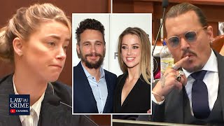 Amber Heard Recalls How James Franco Reacted to Her Facial Injuries