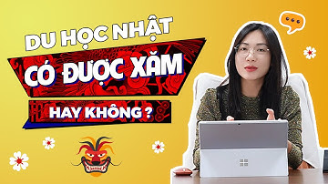 Du học Nhật có được xăm hay không?
