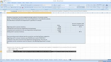 Paceheco Corporation uses the weighted-average method in its process costing system.