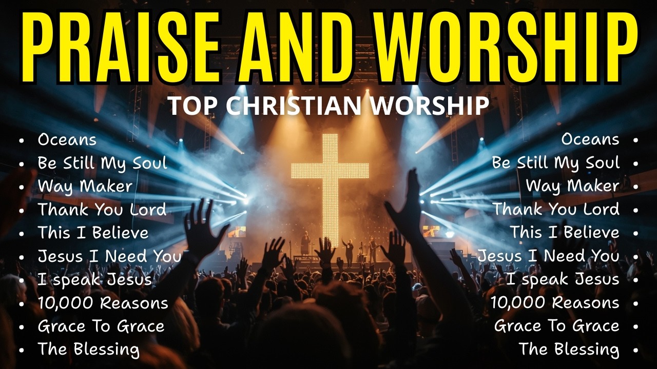 Overwhelmed by Fear? ✝️ Soothing Christian Songs for Anxiety & Strength