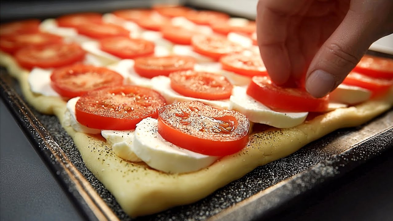 Die beste Vorspeise in nur 5 Minuten! Ich habe diesen Trick in einem Restaurant gesehen!