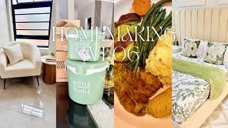 Homemaking vlog: Bedroom reset | Lunch box ideas | cooking dinner | + more | sa YouTuber