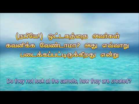 Tamil Quran- 88 Surat Al-Ghāshiyah (The Overwhelming) - سورة الغاشية