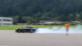 Ferrari LaFerrari - Powerslide, Revs, Accelerations, Drag Race and more!!