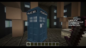 Minecraft 1.20 TARDIS V2 Dev Log 6: Demat and Remat Animation + Lights