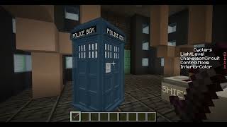 Minecraft 1.20 TARDIS V2 Dev Log 6: Demat and Remat Animation + Lights