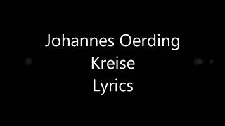 Johannes Oerding Kreise Lyrics chords