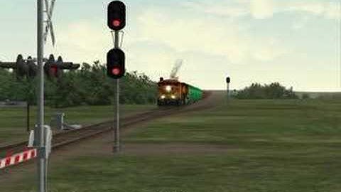 BNSF Empty Grain Train