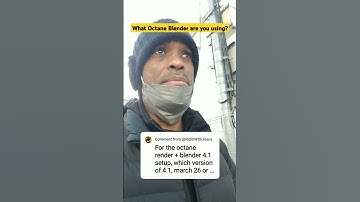 What version octane blender #octanerender
